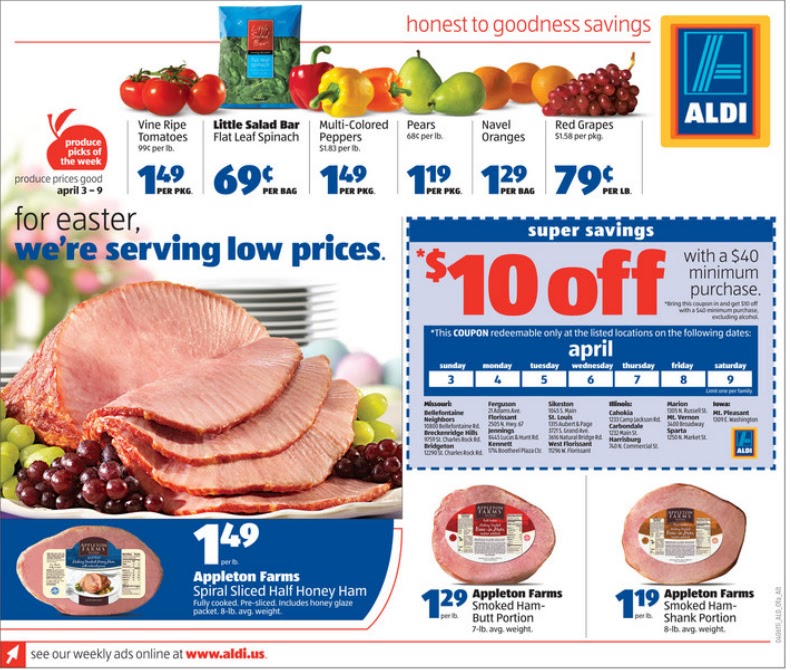 Aldi 40 off coupon, Hobby Lobby Weekly Ad